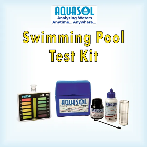 Swimming Pool Test Kit - Buy Online | AQUASOL - TEST KIT Supplier India