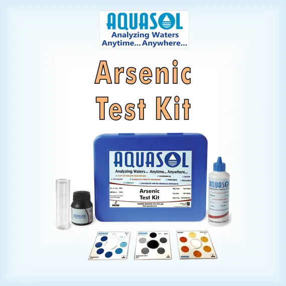 Arsenic Test Kit - Buy Online | AQUASOL - TEST KIT Supplier India